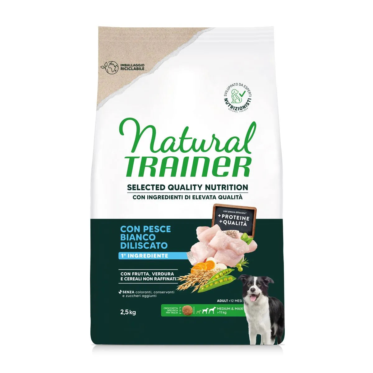 Trainer - Natural Selected Quality Nutrition Dog Medium & Maxi Con Pollo