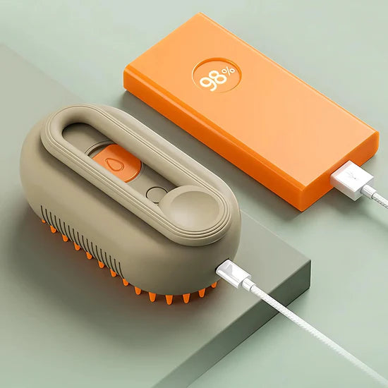 Spazzy - Spazzola con nebulizzatore 3 in 1 per animali