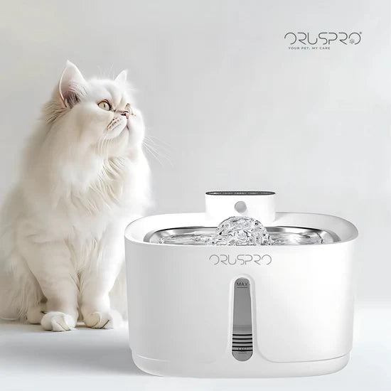 Sunny Pro - fontana automatica con funzione cordless senza fili 3,2L & filtri