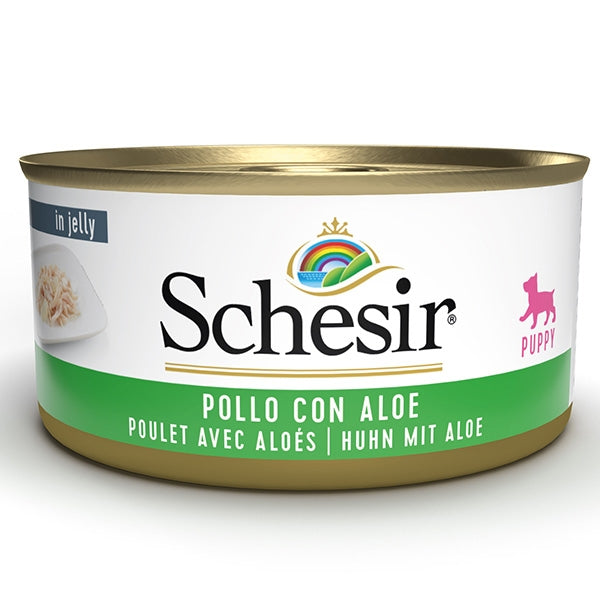 Schesir - Puppy Filetti di Pollo con Aloe in Gelatina