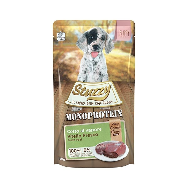 Stuzzy Dog - Monoprotein Grain & Gluten Free Puppy con Vitello Fresco