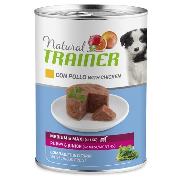 Trainer - Natural Puppy & Junior Medium & Maxi con Pollo